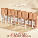 Fond de teint liquide teinte sable (n35) lumi�re bio la provencale - le flacon de 30ml