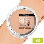 Fond de teint poudre compact teinte (40) superstay 24h maybelline new york - la palette