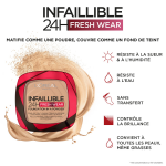 Poudre bronzante libre teinte beige (130) infaillible l'oreal paris - la palette