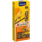 Friandise sticks pour canaris sans sucre ajout miel ssame kracker original vitakraft - la boite de ...