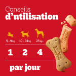 Friandises pour chien adulte fourrs gourmands multimix biscrok pedigree - la bote de 500g