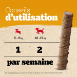 Friandises pour chien adulte poulet ranchos pedigree - le paquet de 80g