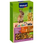 Friandise kräcker trio - mix pour lapin vitakraft - le paquet de 160g Friandise kräcker trio - mix pour lapin vitakraft - le paquet de 160g
