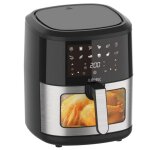 Friteuse airfryer 6l en inox avec fenêtre md508a - sw medek Friteuse airfryer 6l en inox avec fenêtre md508a - sw medek
