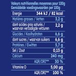 Fromage blanc nature au lait demi - �cr�m� calin - le pot de 450 g