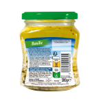 D�s de fromage de brebis pour ap�ritif et salade au basilic salakis - le bocal de 300 g
