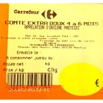 Fromage comt aop 6 mois d'affinage - la part de 230g