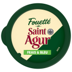 Fromage frais et bleu fouett� saint agur - le pot de 130g