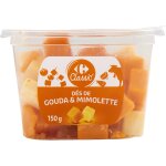 D�s de fromage d�s mimolette / gouda carrefour classic - la barquette de 150g