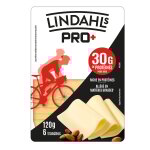 Fromage � p�te press�e riche en prot�ines lindahls - la barquette de 6 tranches