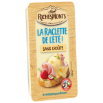 Fromage À raclette sans croûte richesmonts - la barquette de 16 tranches - 420g Fromage À raclette sans croûte richesmonts - la barquette de 16 tranches - 420g