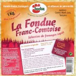 Fromage rap� pour fondue badoz - le sachet d'1kg