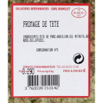 Fromage de tte - le pot de 290 g