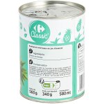 Fruits au sirop ananas en morceaux carrefour classic - la boite de 340g net goutt