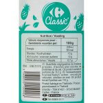 Fruits au sirop ananas en tranches carrefour classic - la boite de 340g net goutt