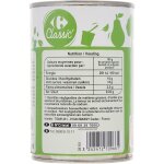 Fruits au sirop poire williams en demi fruits carrefour classic - la boite de 225g net goutt