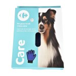 Gant de brossage pour chien et chat carrefour - le gant