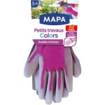 Gants de jardinage petits travaux taille s - 6 colors x3 paires mapa - le lot de 3 paires