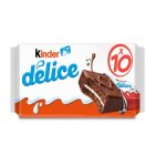 Gteaux cacao fourr au lait kinder delice - 10x 39g