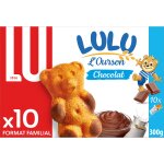 Gteaux fourrs au chocolat l'ourson lulu lu - la bote de 10 sachets - 300 g
