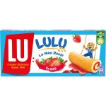 Gâteaux fourrés À la fraise le mini roulé lulu lu - la boîte de 6 sachets - 150 g Gâteaux fourrés À la fraise le mini roulé lulu lu - la boîte de 6 sachets - 150 g