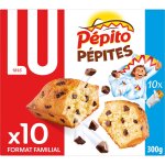 Gteaux aux ppites de chocolat pepito lu - la bote de 10 sachets - 300 g