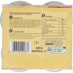 G�teau de semoule aux raisins et caramel carrefour - les 4 pots de 100 g