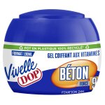 Gel coiffant fixation bton force 9 aux vitamines vivelle dop - le pot de 190ml