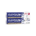 Dentifrice multi - actions 5 en 1 anti - plaque fluor protect renforce l'email elgydium - les 2 tubes ...