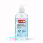 Gel hydroalcoolique sans rinage aloe vera et provitamine b5 family assanis - la pompe de 500ml