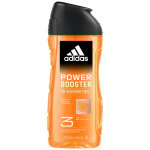 Gel douche homme corps cheveux visage power booster 3 en 1 adidas - le flacon de 250ml