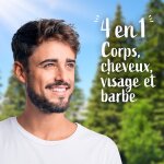 Gel douche homme corps cheveux visage barbe pin maritime & eucalyptus le petit marseillais - le flacon ... Gel douche homme corps cheveux visage barbe pin maritime & eucalyptus le petit marseillais - le flacon ...