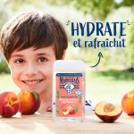 Gel douche hydratant rafrachissant pche et nectarine bio le petit marseillais - le flacon de 250ml