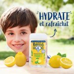 Gel douche hydratant rafrachissant verveine et citron bio le petit marseillais - le flacon de 250ml