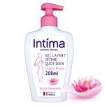 Gel douche intime extra doux � l'extrait d'hamam�lis usage quotidien intima - le flacon de 200ml