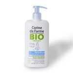 Gel douche intime � l'extrait de fleur d'amandier et aloe vera bio corine de farme - le flacon de 250ml ...