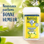 Gel douche extra doux energisant mimosa et citron bio le petit marseillais - le flacon de 250ml