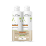 Gel douche moussant emollient exomega control a - derma - le lot de 2 flacons de 500l Gel douche moussant emollient exomega control a - derma - le lot de 2 flacons de 500l