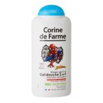 Gel douche enfant corps et cheveux spiderman corine de farme - le flacon de 300ml