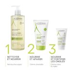 Gel douche corps visage surgras 3 en 1 a - derma - le flacon de 500ml