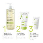 Gel douche corps visage surgras 3 en 1 a - derma - le tube de 200ml