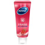 Gel lubrifiant fraise douceur extrême manix - le flacon de 80ml Gel lubrifiant fraise douceur extrême manix - le flacon de 80ml