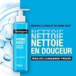 Gel nettoyant hydro boost  l'acide hyaluronique neutrogena - le flacon de 200ml