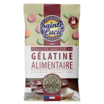 Glatine alimentaire sainte lucie - le sachet de 12 feuilles - 12 g