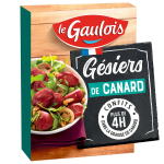 Gsiers de canard confits le gaulois - la boite de 300 g