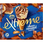 Glace cne choco caramel toffee extreme - la boite de 6 cnes
