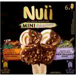 Glace mini btonnet macadamia australien et miel de nouvelle - zlande nuii - la boite de 6 minis btonnets ...