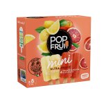 Glace mini b�tonnet ultra - fruit� citron et orange sanguine pop fruit - la bo�te de 8 minis b�tonnets ...