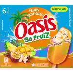 Glace so fruiz saveur fruits exotiques c?ur vanille oasis - la bo�te de 6 b�tonnets