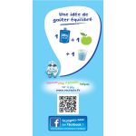 Go�ters laitiers r�cr� o'l� vanille mont blanc - les 12 gourdes de 85 g